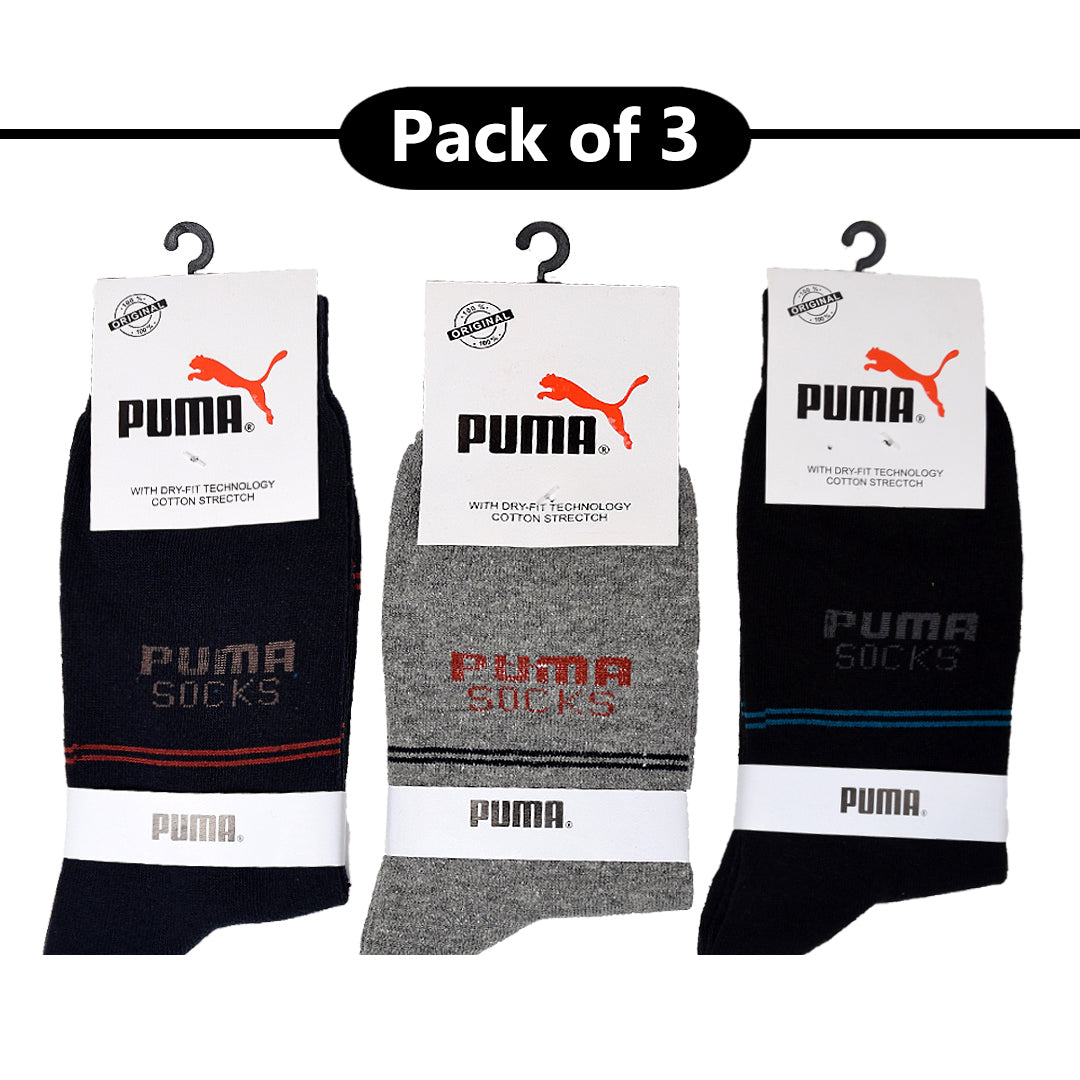 3 Pairs of Puma socks