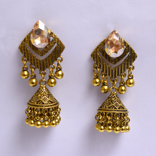 Golden Antique Earrings